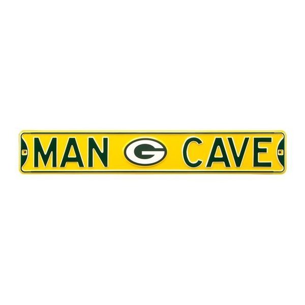 Authentic Street Signs Authentic Street Signs 35082 Green Bay Packers Man Cave Street Sign 35082